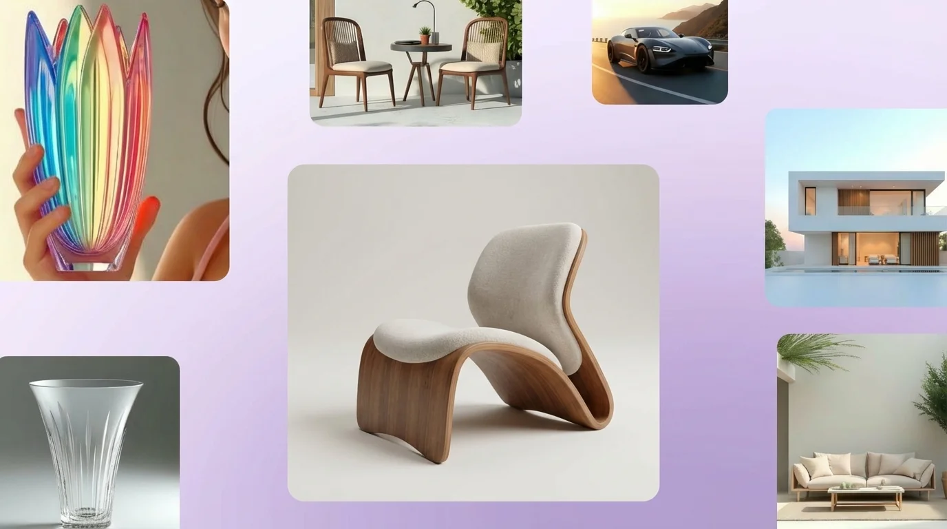 Explore image design possibilities with the AI generator